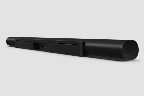 Sonos Arc Ultra (zwart) — achterzijde met aansluitingen