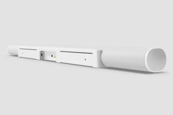 Sonos Arc Ultra (wit) — achterzijde met aansluitingen