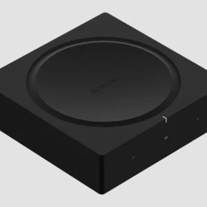 Sonos Amp in het zwart, schuin vooraanzicht