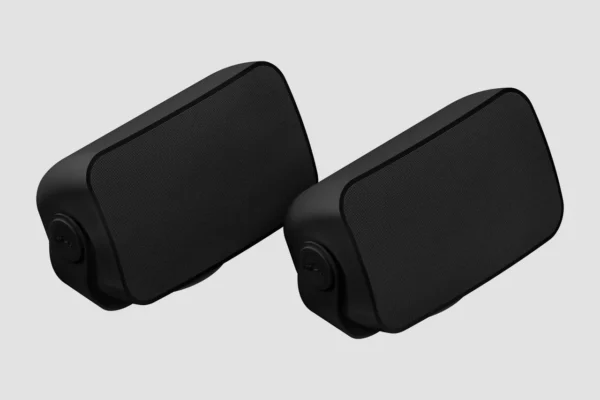 Sonos Outdoor by Sonance in het zwart, set van twee