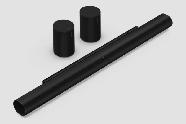 Premium surroundset met Sonos Arc Ultra en twee Era 100, zwart